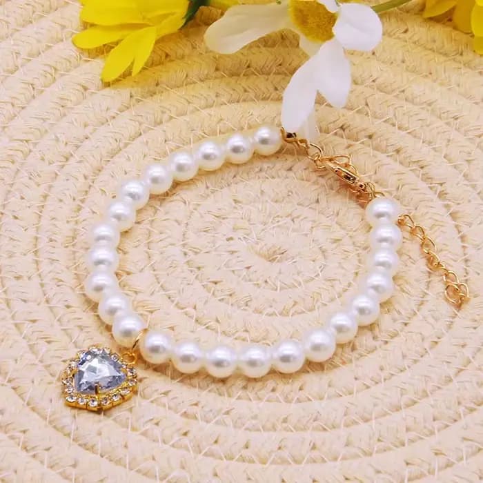 Nouveau collier de chat décoration animal de compagnie mignon exquis cou chaton réglable été
