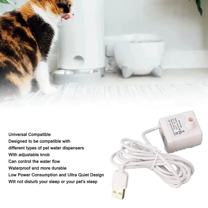 Fontaine pour chat, prévention de la combustion sèche