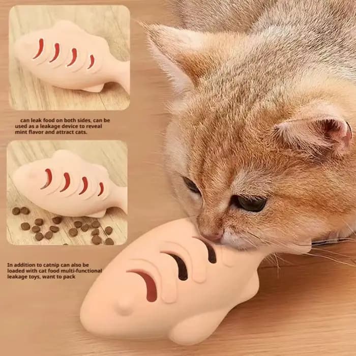 Distributeur de nourriture interactif pour chat d'intérieur