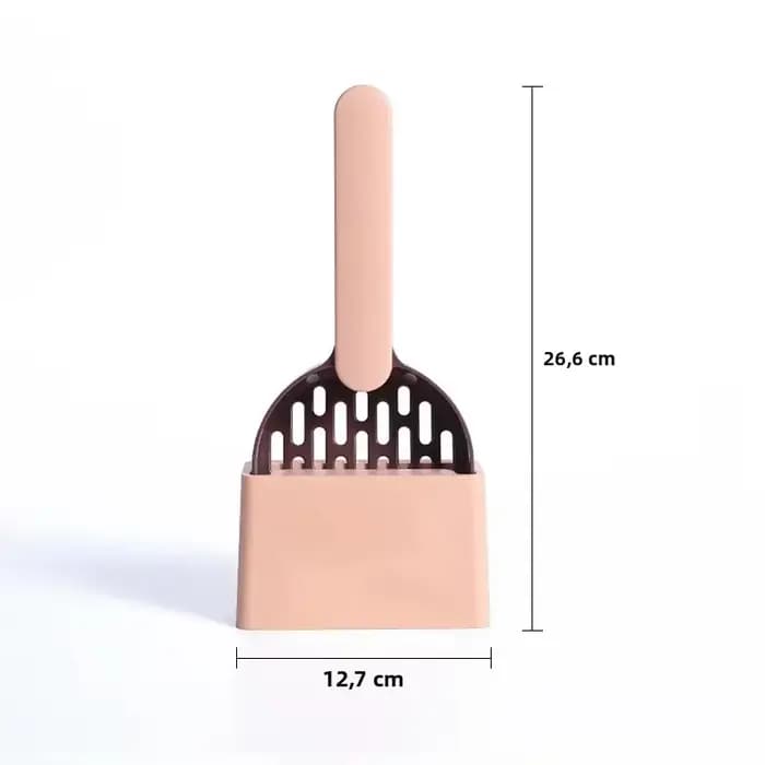 Ensemble de pelle à litière pour chat avec base