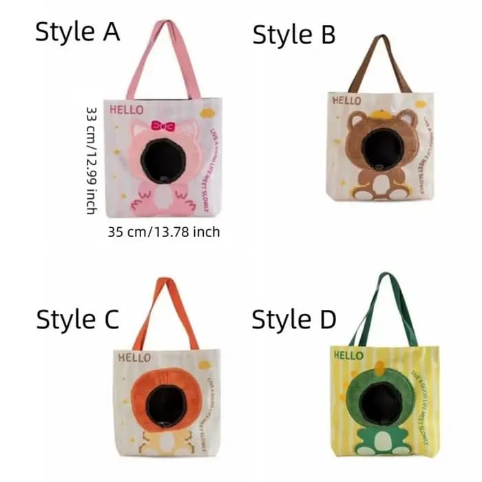 Sac de transport pour chat respirant