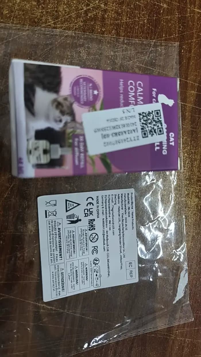 Spray apaisant aux phéromones pour chats 48 ml – Prévient les griffades et les urinations indiscriminées – Phéromone