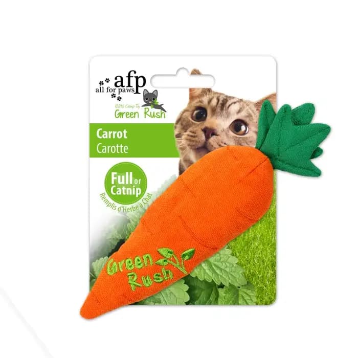 Jouet durable pour chat AFP : Poupée en forme de carotte et de poisson, simulation réaliste, sac de catnip pour l'auto-entretenement des chatons, à mâcher, fournitures pour chats