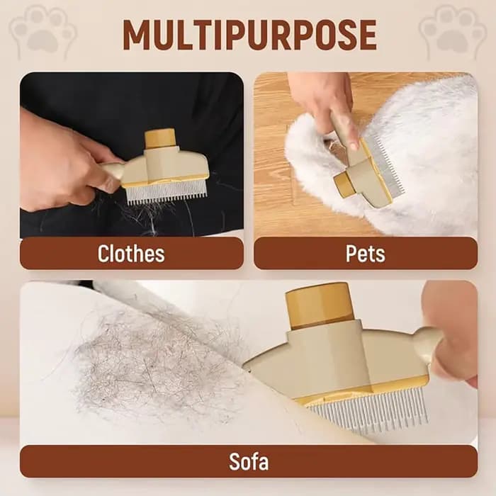 Brosse pour chats, peigne pour animaux de compagnie