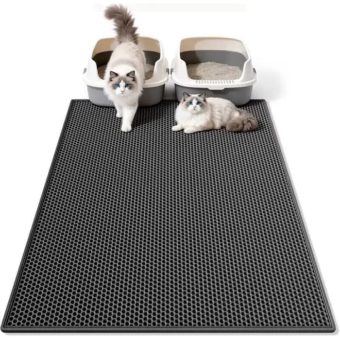 Tapis pour litière de chat