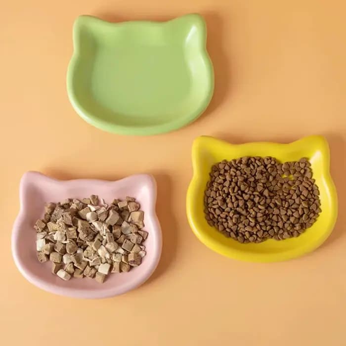 Bols pour animaux de compagnie en forme de chat