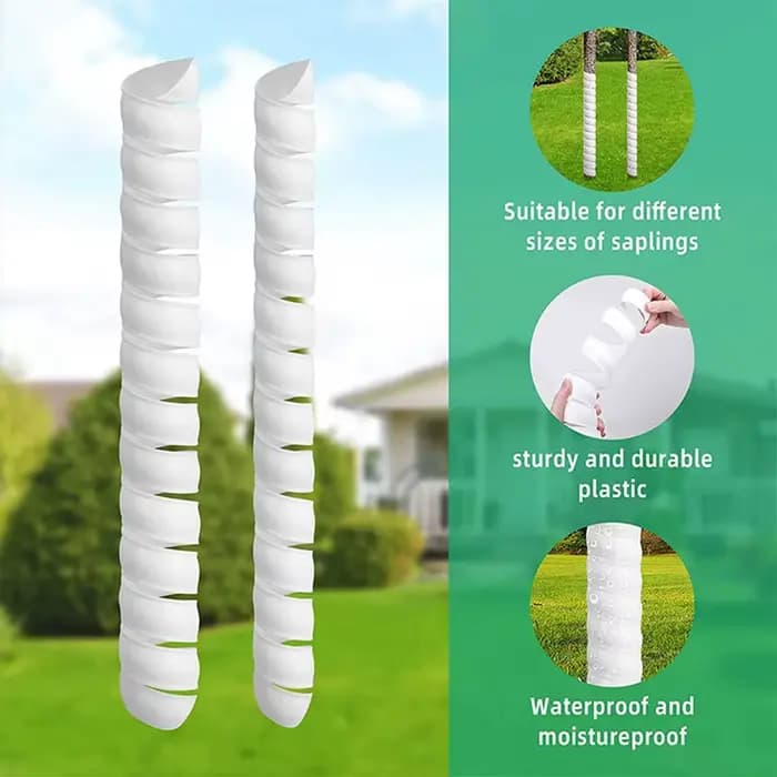 Protecteur de tronc d'arbre en plastique