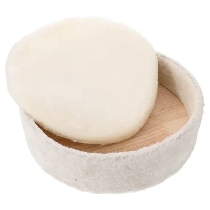 Hamac de remplacement pour arbre à chat, panier-nid en polaire douce avec coussin, lit-coussin rond pour tour d'arbre à chat
