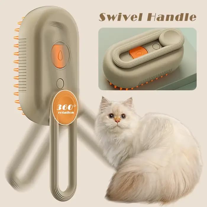 Brosse de massage pour animaux de compagnie