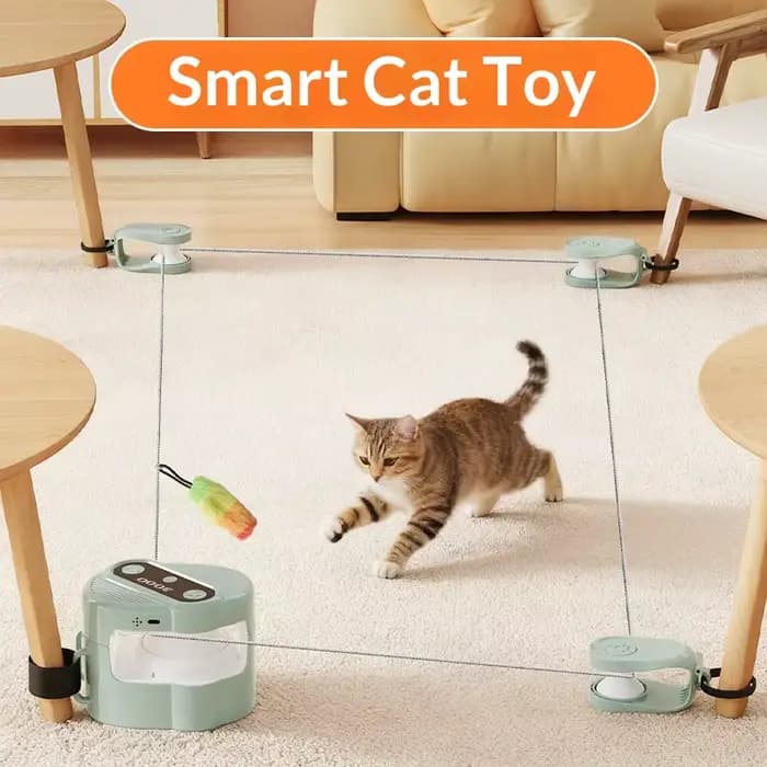 Jouet interactif automatique pour chat