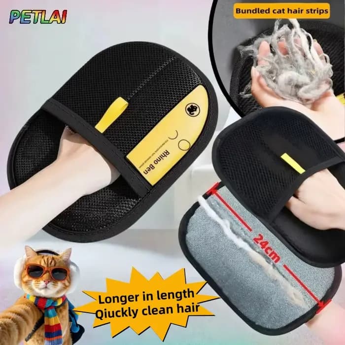 Gant anti-poils pour animaux de compagnie