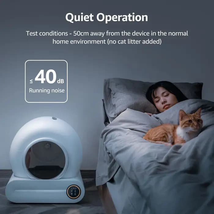 Bac à litière automatique pour chat électrique