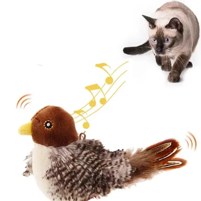 Jouets interactifs pour chats : Jouet oiseau volant pour chat