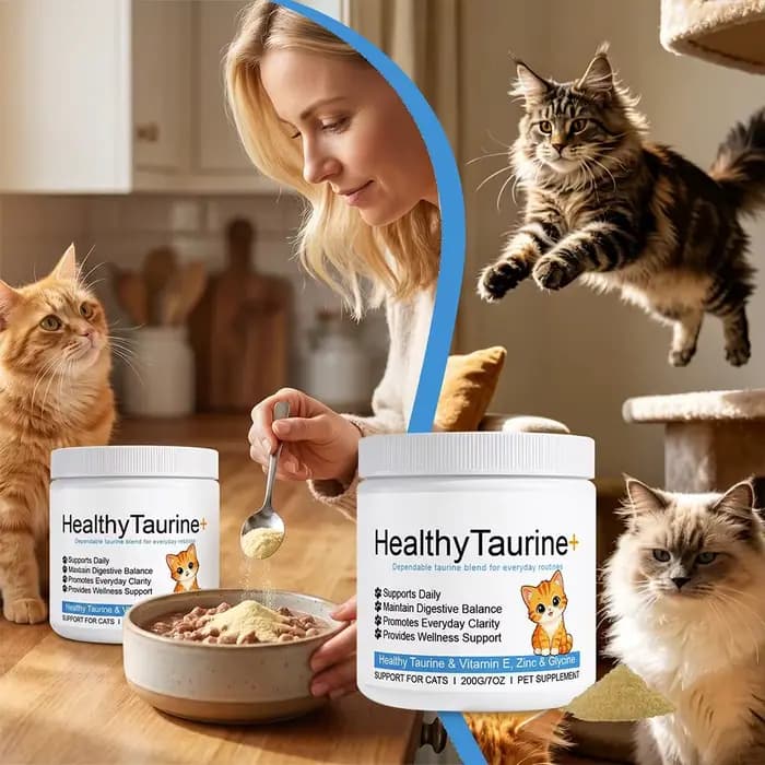 Poudre de Taurine pour chats 200g