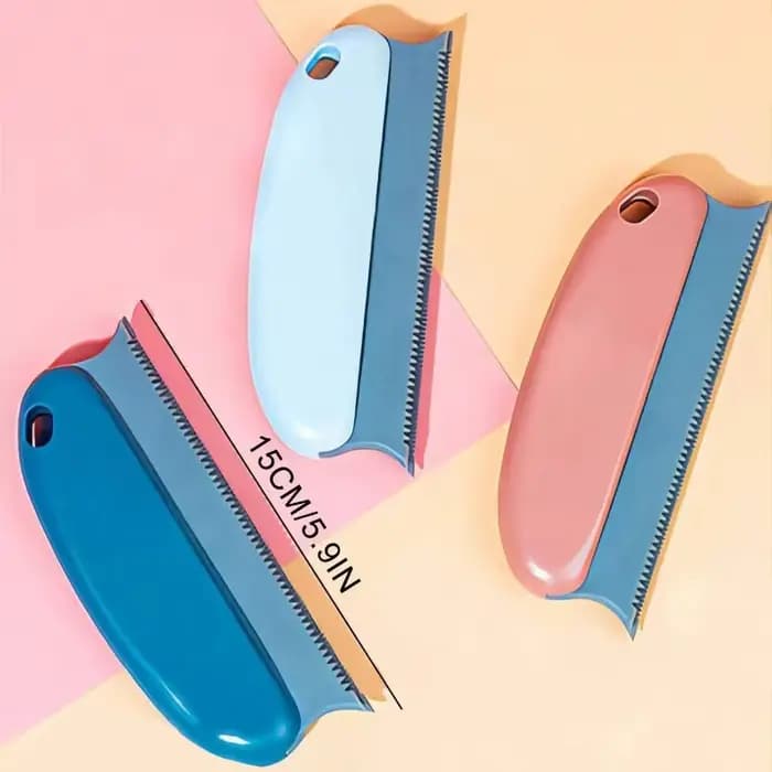 Brosse efficace pour enlever les poils d'animaux pour chats et chiens - Élimine en douceur la laine et nettoie la fourrure pour une maison bien rangée et propre