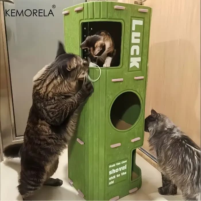 Côte pour chat 3D en forme d'arbre