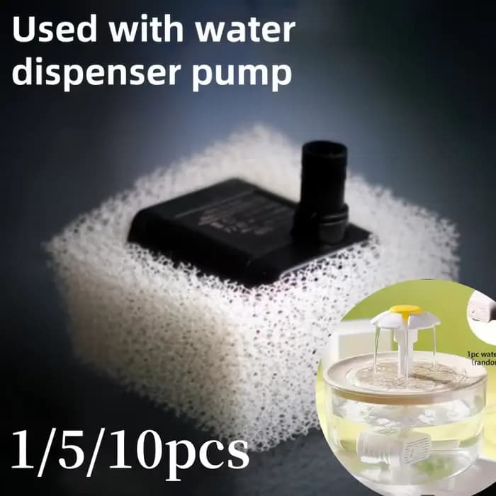 Filtres en mousse pour fontaine d'eau pour chat