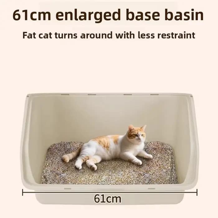 Bac à litière pour chat à nettoyage automatique