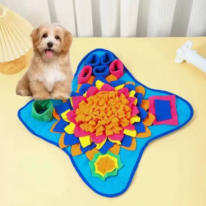 Tapis d'entraînement à renifler pour animaux de compagnie