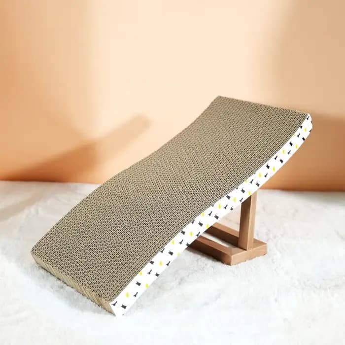 Planche à gratter en carton pour chat