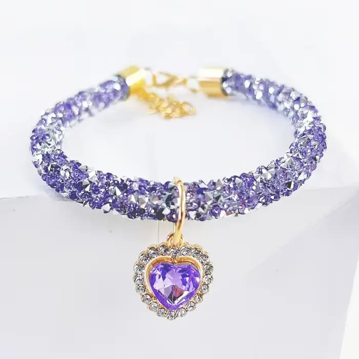 Collier réglable en métal pour animaux de compagnie