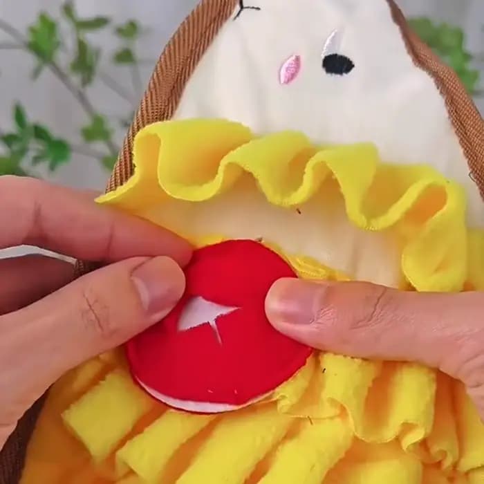 Jouet de puzzle coule en forme de crocodile pour animaux de compagnie