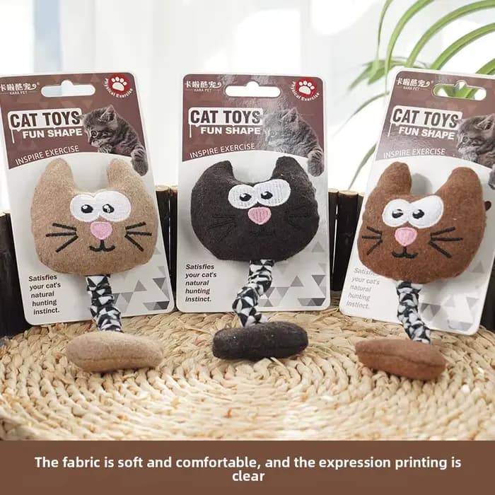 Jouets pour chats avec herbe à chat