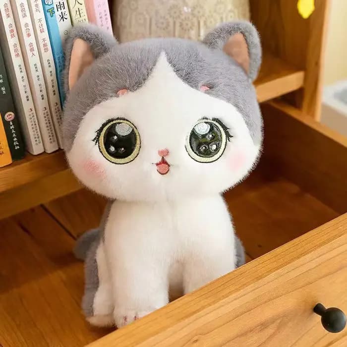 Jouet en peluche chat Super mignon de 24cm