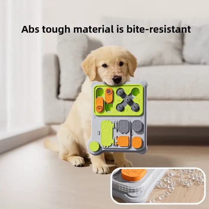 Jouet d'entraînement cérébral et distributeur de nourriture pour chien