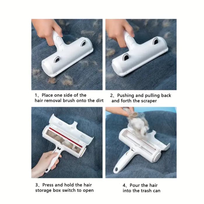 Brosse d'épilation pour chat