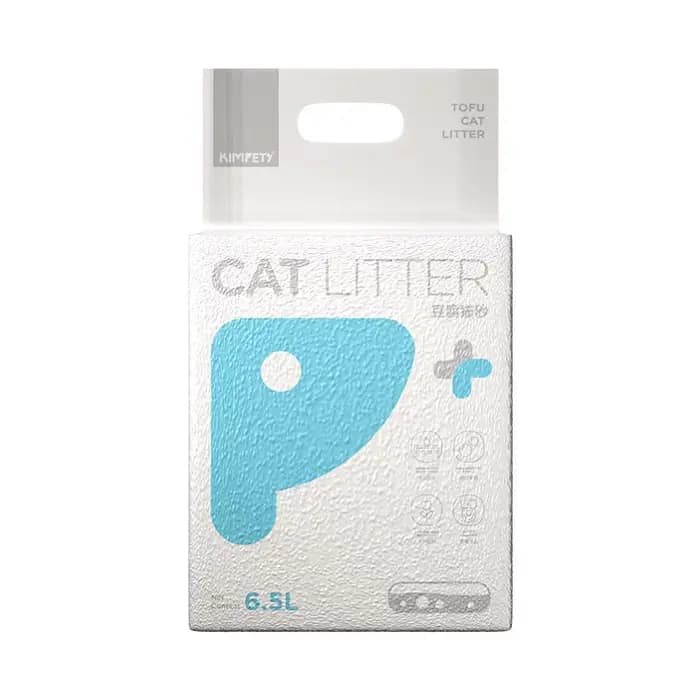 Litière en tofu pour chat