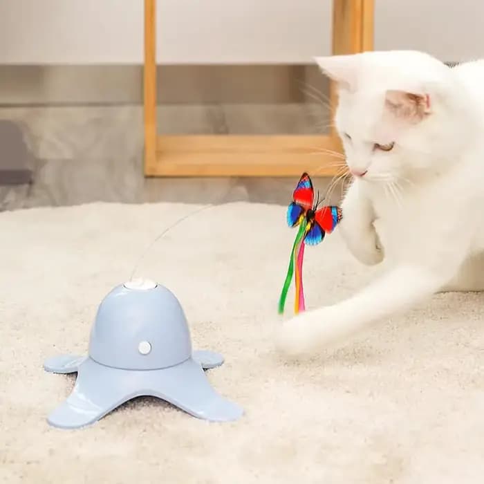 Jouet électronique intelligent et automatique pour chat
