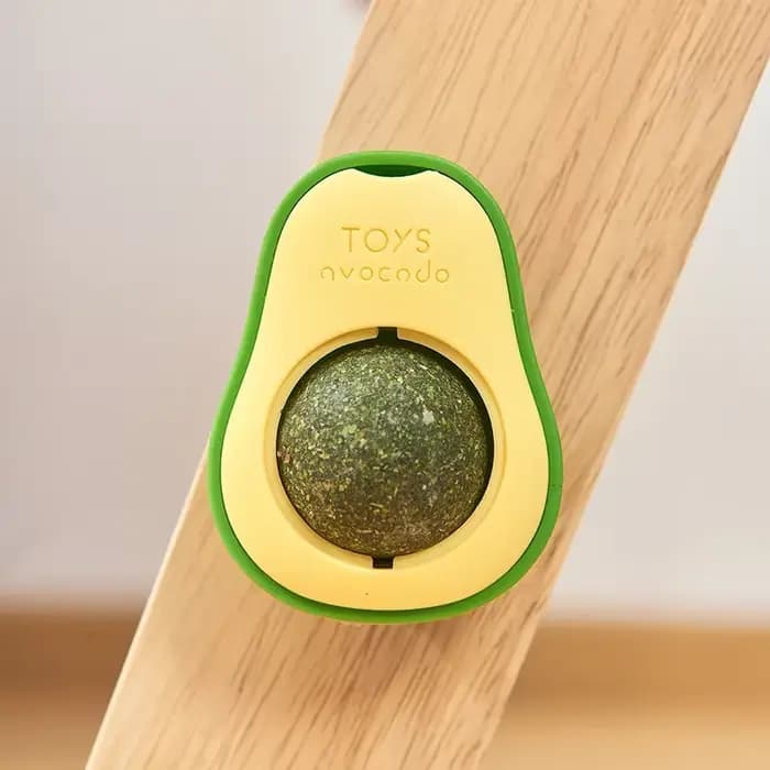 Jouet d'avocat à la menthe pour chat