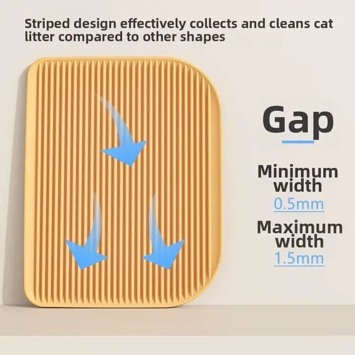 Tapis de litière pour chat Super dur