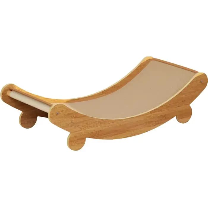 Planche à gratter pour chat, chaises à bascule, lits, hamac réglable et détachable, en bois de Sisal et de chanvre, panier suspendu confortable pour animaux de compagnie