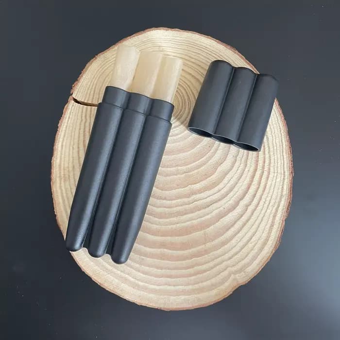 Triple boîtier en plastique support à trois arbres sans odeur étanche