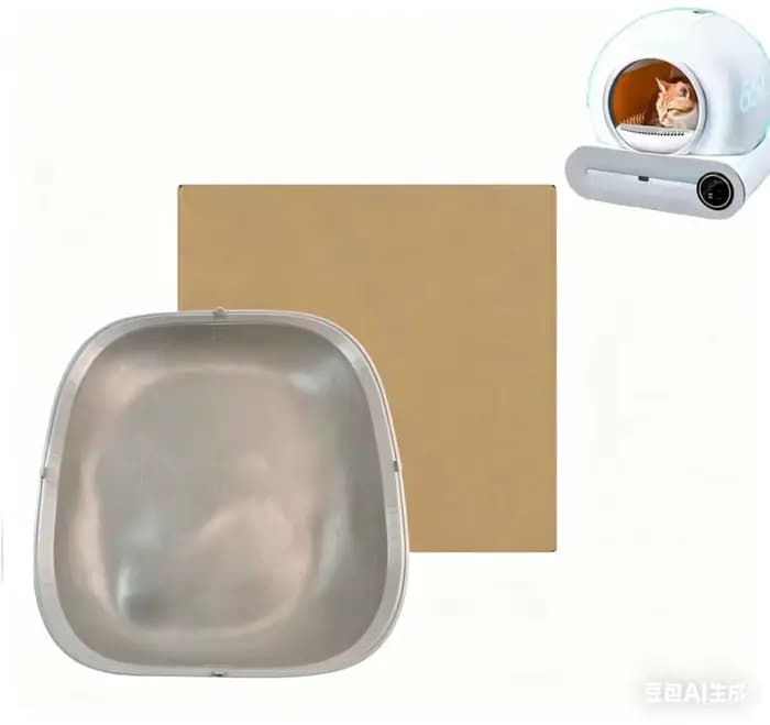 Accessoires de bac à litière automatique pour chat