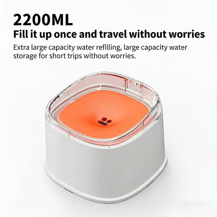 Bol d'eau flottant pour animaux de compagnie