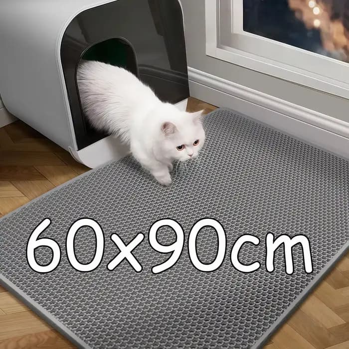 Tapis de litière pour chat de grande taille