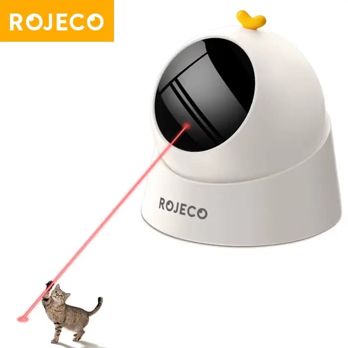 ROJECO Jouet Interactif Automatique pour Animaux de Compagnie