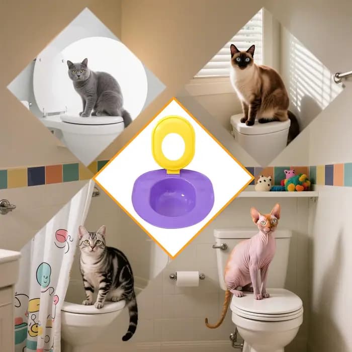 Kit d'apprentissage de la propreté pour chat