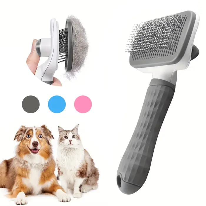 Peigne autonettoyant pour enlever les poils d'animaux