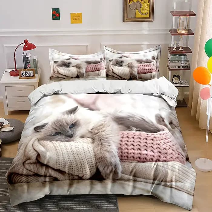 Ensemble de literie pour chat Ragdoll