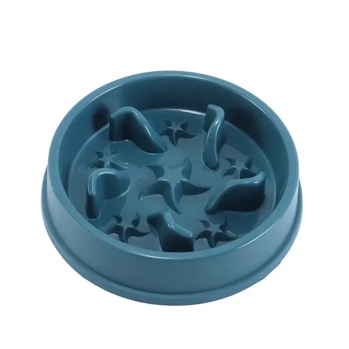 Gamelle anti-glouton pour petits chiens et chats – Bol antidérapant et anti-renversement pour prévenir l'étouffement – Accessoires d'alimentation pour animaux de compagnie