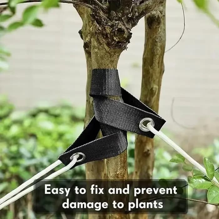 Sangles de support d'arbres (20/1 pièce) – Fixation des branches, protection anti-vent, outils de redressement, ceinture en nylon pour plantes, accessoires de jardin