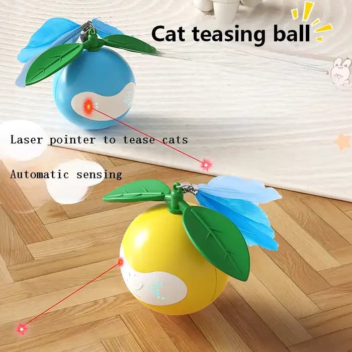 Nouveau modèle de jouet pour chat - Lumière laser intelligente auto-amusante pour jouer avec les chats et les animaux de compagnie