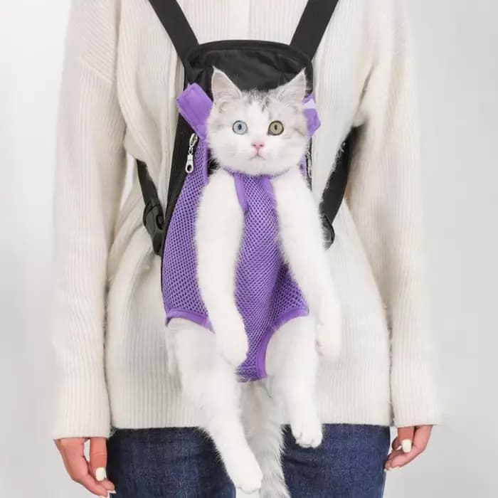 Sac de transport réglable pour chat