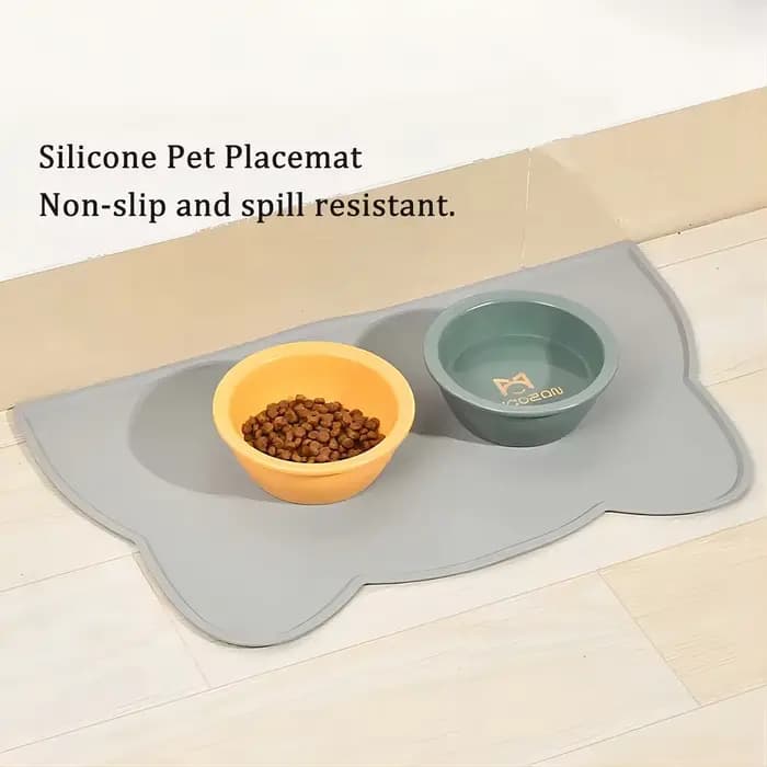 Tapis alimentaire en silicone pour animaux de compagnie