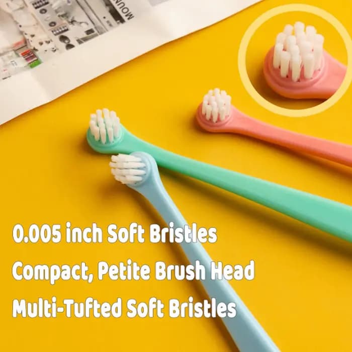 Brosse à dents pour animaux de compagnie