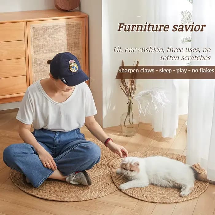 Tapis à litière pour chat résistant à l'usure
